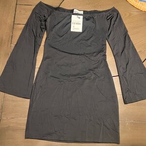Princess Polly Black Long Sleeve Dress